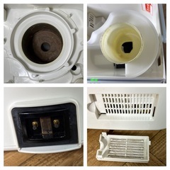 ◆TOSHIBA◆東芝◆加湿器◆ヒーター加熱式◆適用畳数(木造/鉄筋)：約8畳/約13畳◆KA-W45◆ホワイト◆の画像