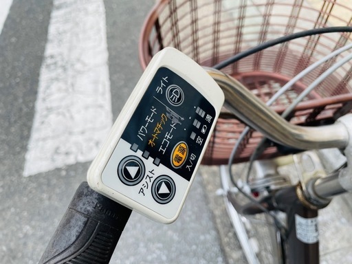 『ＳＡＬＥ　３０％』　電動自転車　パナソニック　２４インチ　バッテリー　充電器　付き　茶色　配達可能