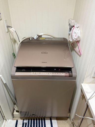 値引き可！日立 ビートウォッシュ 洗濯機 11kg 大容量 乾燥機能付き 動作OK