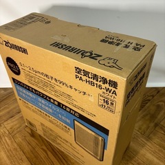 ◆未使用品◆象印 ZOJIRUSHI 空気清浄機 16畳対応 PA-HB16-WA ホワイトの画像