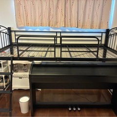 ロフトベッド　ニトリ　フレームの画像