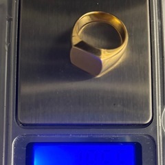 K18 印台リング 18.5g 12号の画像
