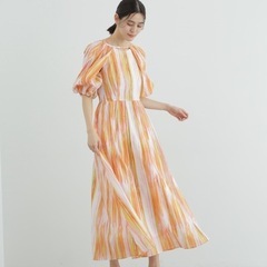 JILLSTUART 定価38,500円　マルチストライプ2wayワンピースの画像