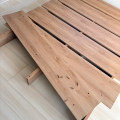 ベッドフレーム　LOWYA ダブルの画像