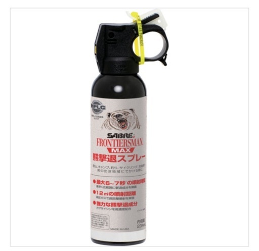 新品・ＳＡＢＲＥ　熊撃退スプレー　フロンティアーズマンマックス　ベアスプレー234　品番1899175