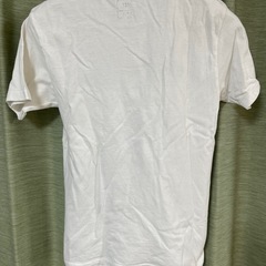 Schott N.Y.C Tシャツ メンズS ホワイト バイクプリントの画像