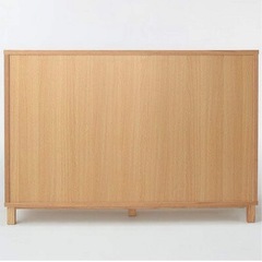 無印良品　オーク4段タンスの画像