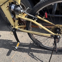 ２段階ギア！スポーツ折りたたみ自転車！の画像