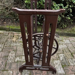 【希少】ジャノメ JANOME ミシン脚 アンティーク アイアン レトロの画像