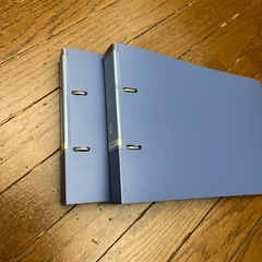 RING FILE A4E 2冊セット　事務用品　文房具の画像