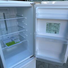 【動作保証あり】Panasonic パナソニック 2018年 NR-B17BW-W 168L 2ドア 冷凍冷蔵庫【管理KRR833】の画像