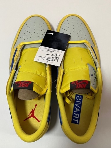 ※大幅値下げしました！ 【新品未使用】Travis Scott × AJ1 Canary 29.5cm