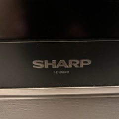 SHARP   テレビ　26インチの画像