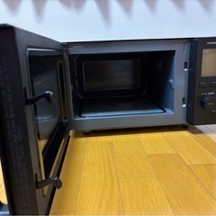 【ほぼ新品】電子レンジ　説明書付の画像