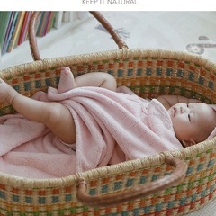 モロッコ 手編みベビーベッドの画像