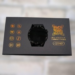 FOSMET QS40-F3A スマートウォッチ（付属品完備）の画像