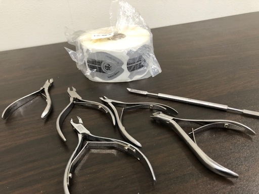 ネイリストのネイル用品