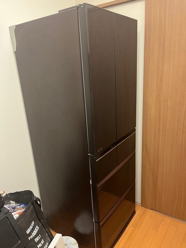 三菱 MITSUBISHI ノンフロン冷凍冷蔵庫 MR-WX52F-BR