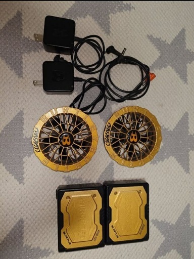 BURTLE2025ファン、22vバッテリー2個
