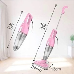 掃除機 2way コンセント式 ピンクの画像