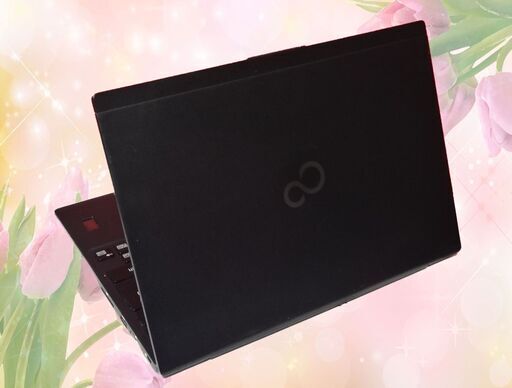 【安心・安全・3年間無料保証】富士通 爆走M.2SSD 薄型 軽量 第10世代 Webカメラ Bluetooth搭載 新品SSD256GB ＆ HDD750GB オフィス2021