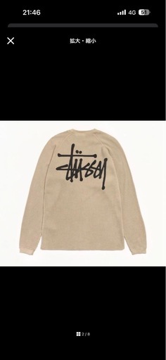 STUSSY サーマル