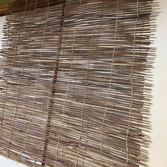 アジアン調すだれ2点セットの画像