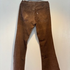 コーデュロイ フレアパンツ ブラウン メンズ レディース M カジュアル 秋冬の画像