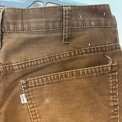 コーデュロイ フレアパンツ ブラウン メンズ レディース M カジュアル 秋冬の画像