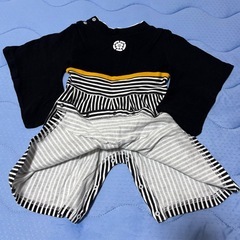 袴　ロンパース　男の子　着物　百日祝い　七五三の画像