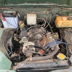 書付き昭和52年製sj10 ジムニー 550cc 2スト　レストアベースの画像