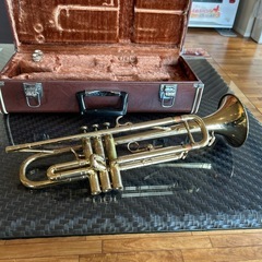 セルマートランペット　YAMAHAケース、マウスピース付きの画像
