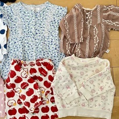 女の子💜春夏服80サイズの画像