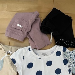 女の子💜春夏服80サイズの画像