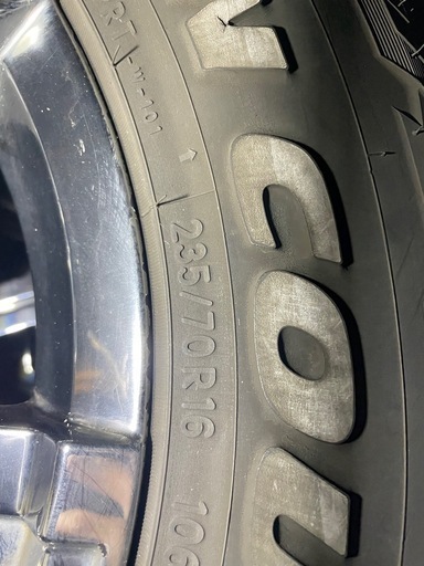 BF Goodrich   タイヤホイール四本セット