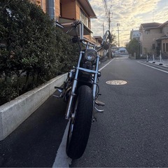 売約済みHONDA  シャドウ400  ジョッキーシフト仕様　チョッパー　カスタム　の画像