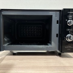 TOSHIBA 電子レンジ　ブラックの画像