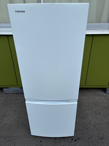 【2025年製】東芝 冷蔵庫 153L GI-W15BS（W）ホワイト