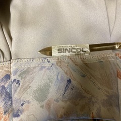 遮光カ-テン2枚セットとタッセル
の画像