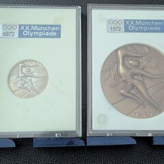 【買取実績】1972年ミュンヘンオリンピック 純銀・銅メダ…