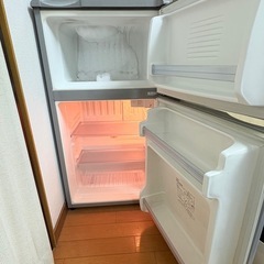 【無料】冷蔵庫　2ドアの画像