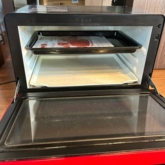  日立 スチーム オーブンレンジ ヘルシーシェフ 31L フラットテーブル 過熱水蒸気 250℃ 1段式ワイドオーブン MRO-S8Y R レッドの画像