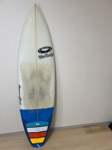 サーフボード 5’11 FCSⅡ トライフィン 付属: フィン、リーシュ、ケース