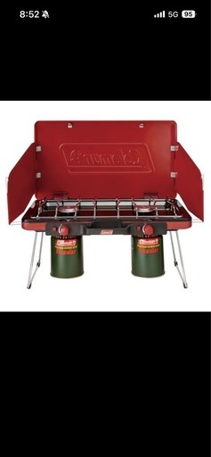 コールマン　 コンロ 
テーブルセット POWERHOUSE LP 2-BURNER セット　モザイク柄
