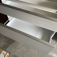 キッチンシンク台の下の引き出し 未使用品 上なしの画像