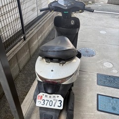 ホンダ dio AF68 原付 スクーター 白 ホワイトの画像