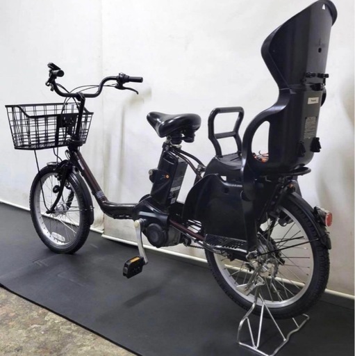 1年保証　送料無料　パナソニック　ギュット　20インチ　子供乗せ　茶色　電動アシスト自転車 g317