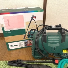 【未使用】ボッシュ高圧洗浄機付属品一式｜本体はジャンク扱いの画像