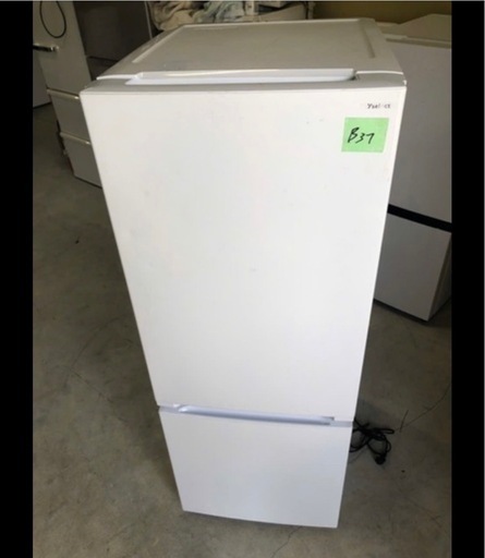 NO B37  ?福岡市内配送設置無料✨?yselect YRZF15J ヤマダオリジナル ２ドア冷蔵庫 (156L・右開き) ホワイ