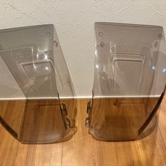 ハイエース 200系 ヘッドライトカバー ライトスモークの画像